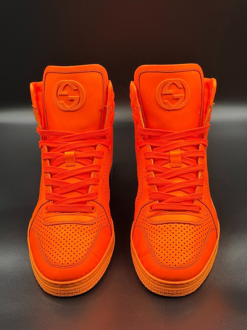 Gucci Signature High Top 'Neon Orange'
